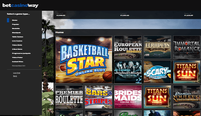 Betway Casino Online en España con Variedad de Juegos y Bonos