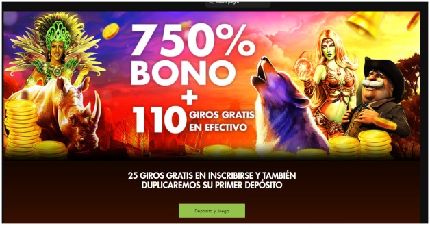 Bono de bienvenida de Rich Casino