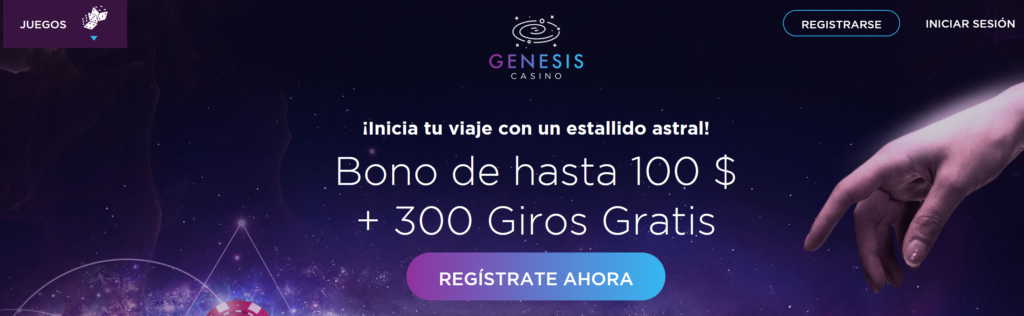 Bonos y promociones en Génesis Casino