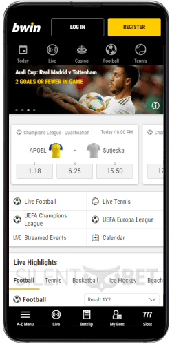 Bwin España App para Móvil