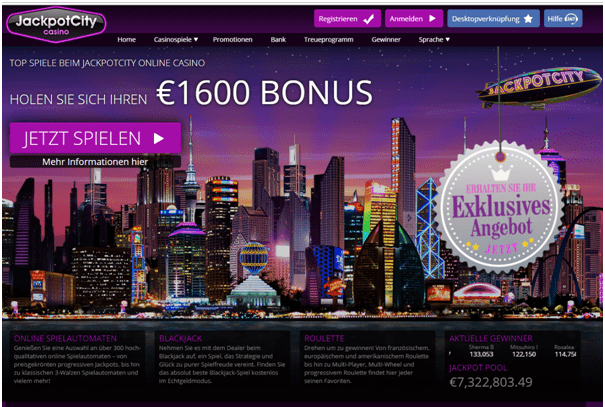 Jackpot city casino