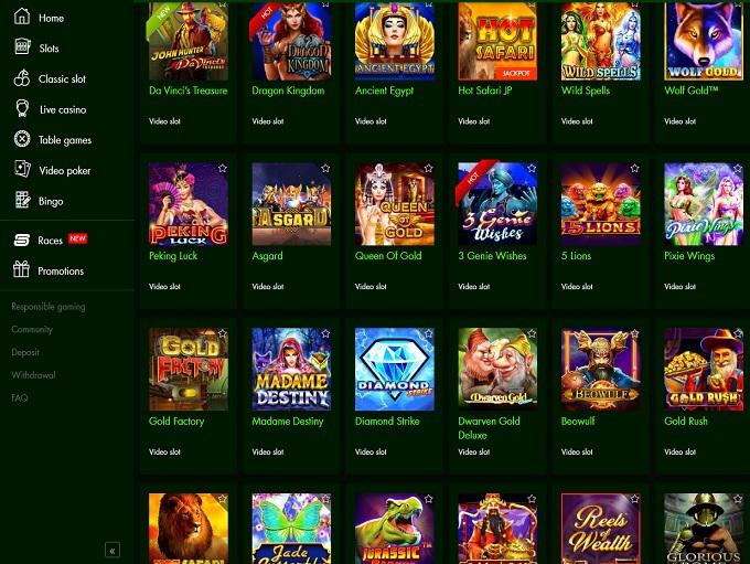 Juegos en 7spins casino