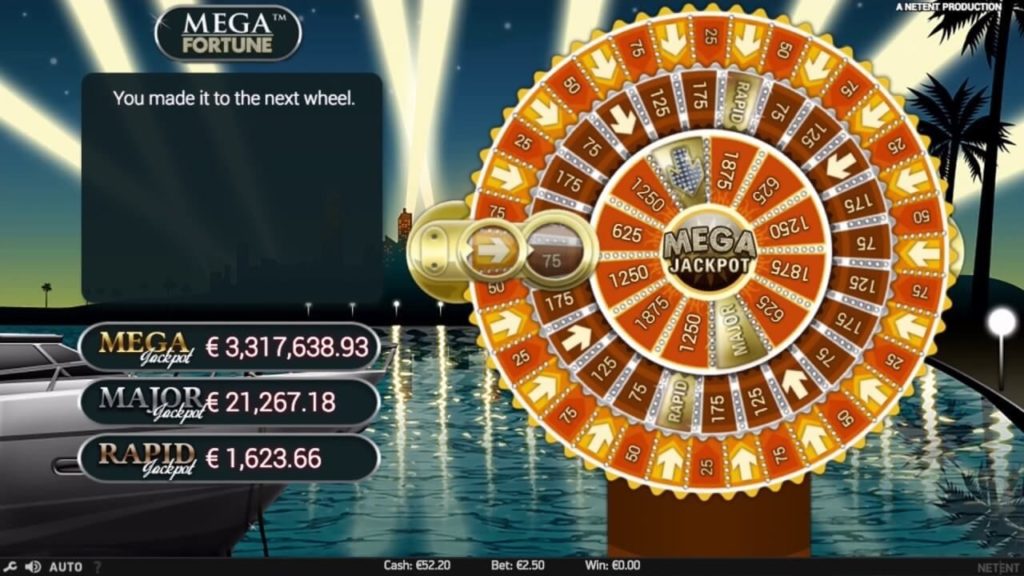 Mega Fortune Bote
