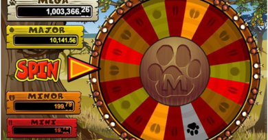 Mega moolah - Jackpot Wheel