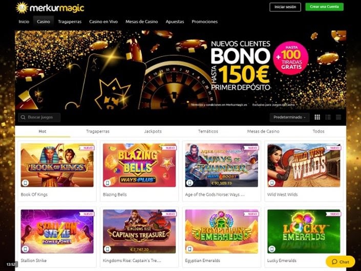Merkur Magic Casino Bono de 150 Euros