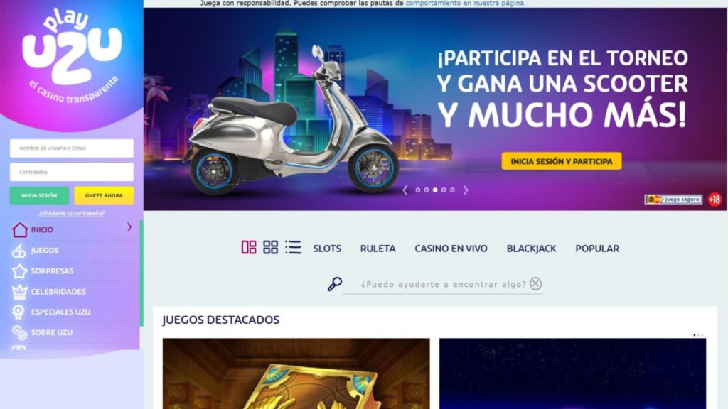 PlayUZU casino