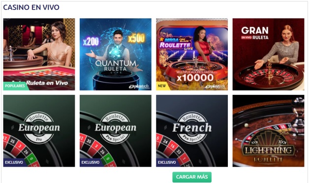 Playuzu Casino en vivo