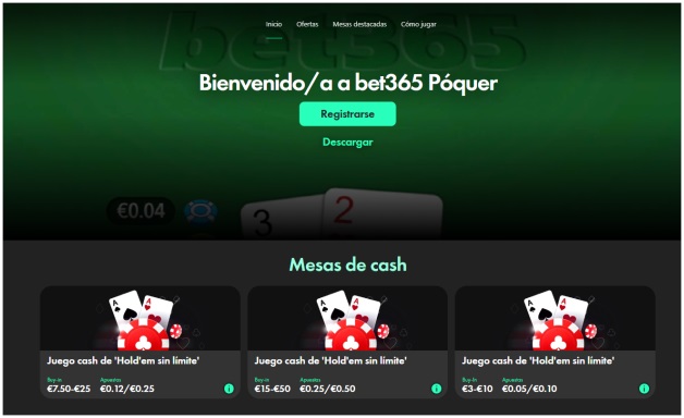 Póquer en bet365