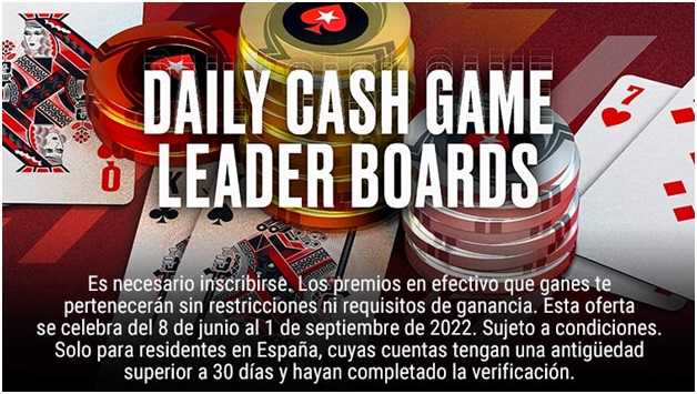 Premios de la tabla de clasificación de juegos diarios en efectivo