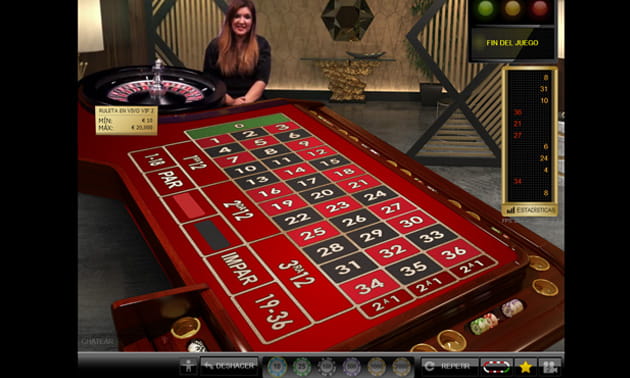 Ruleta en Vivo de bwin