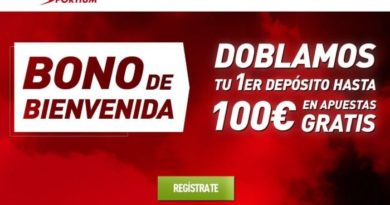 Sportium casa de apuestas deportivas bono 100€ gratis