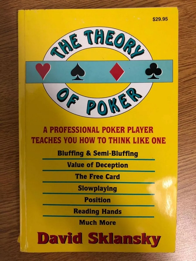 3 Libros de Casinos - The theory of Poker