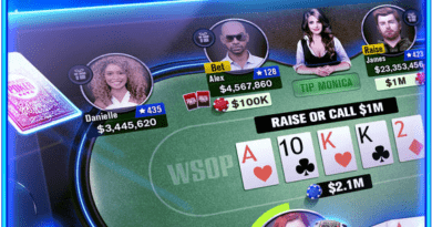 WSOP poker game