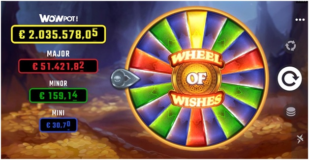 Juego de tragamonedas Wheel of Wishes - Jackpot