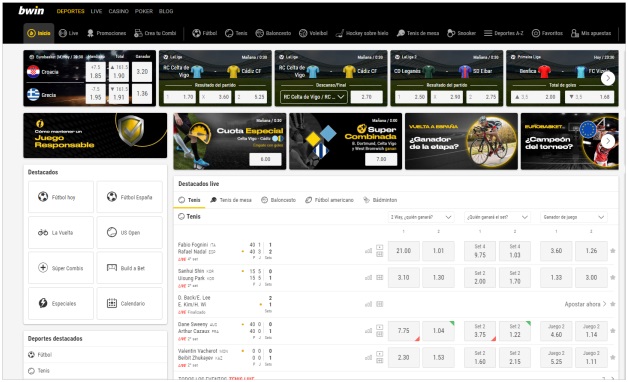 bwin sitio de apuestas online españa