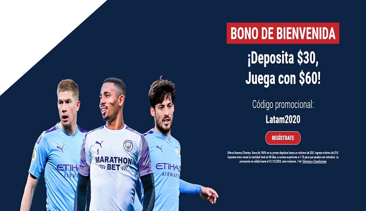 Bonificaciones y Promos en Marathonbet